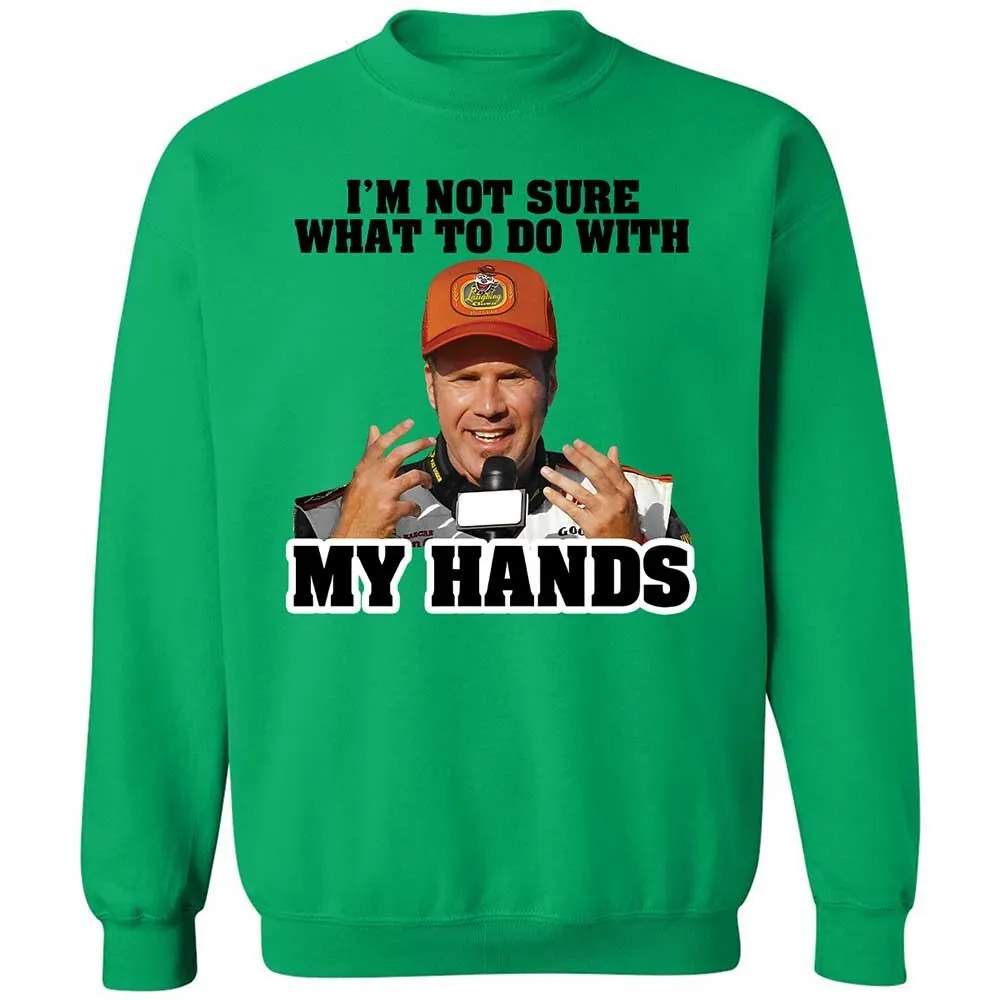 I'm Not Sure What To Do With My Hands - Irish Green - 13