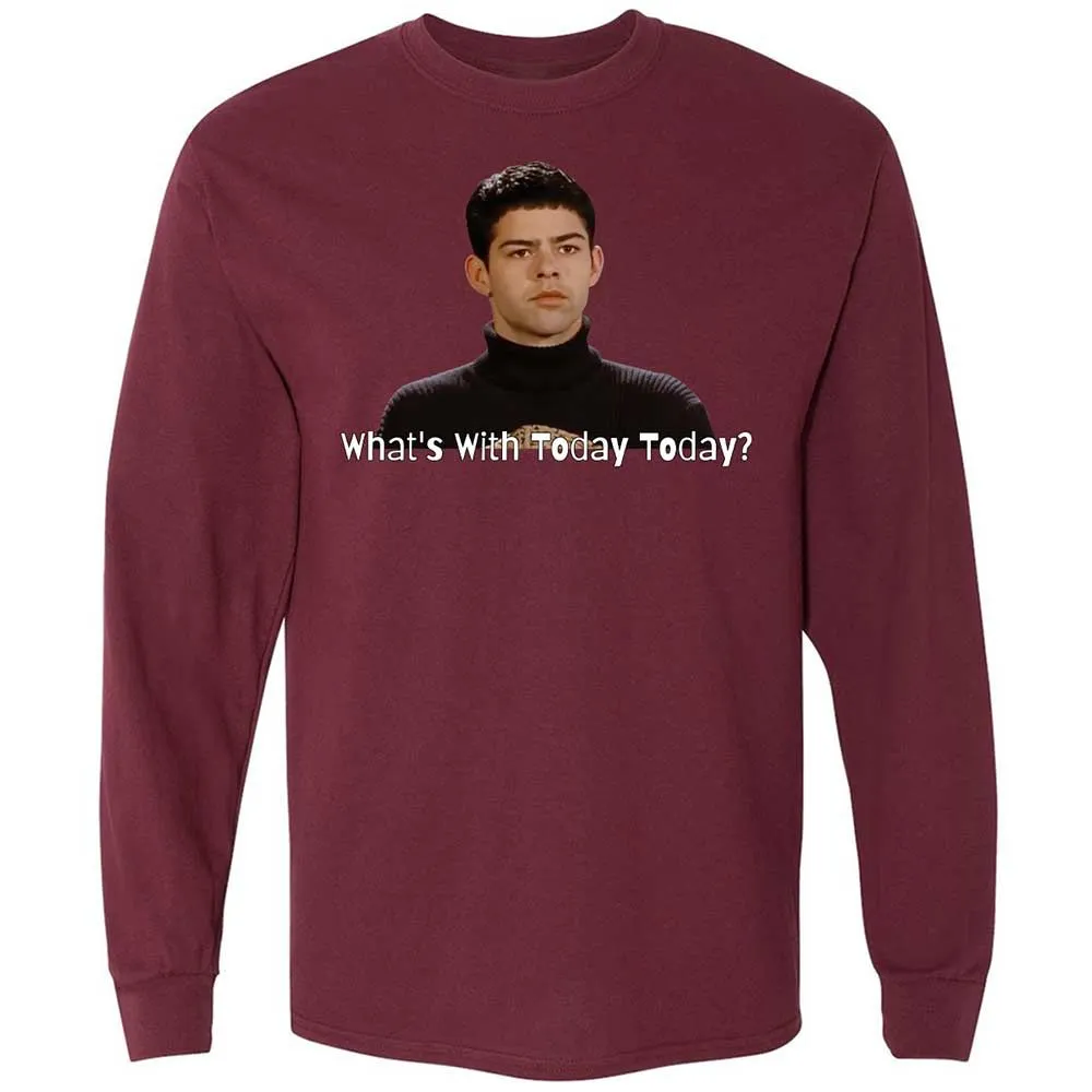 Long Sleeve T-Shirt - AQLL1JE7 - Maroon - 6
