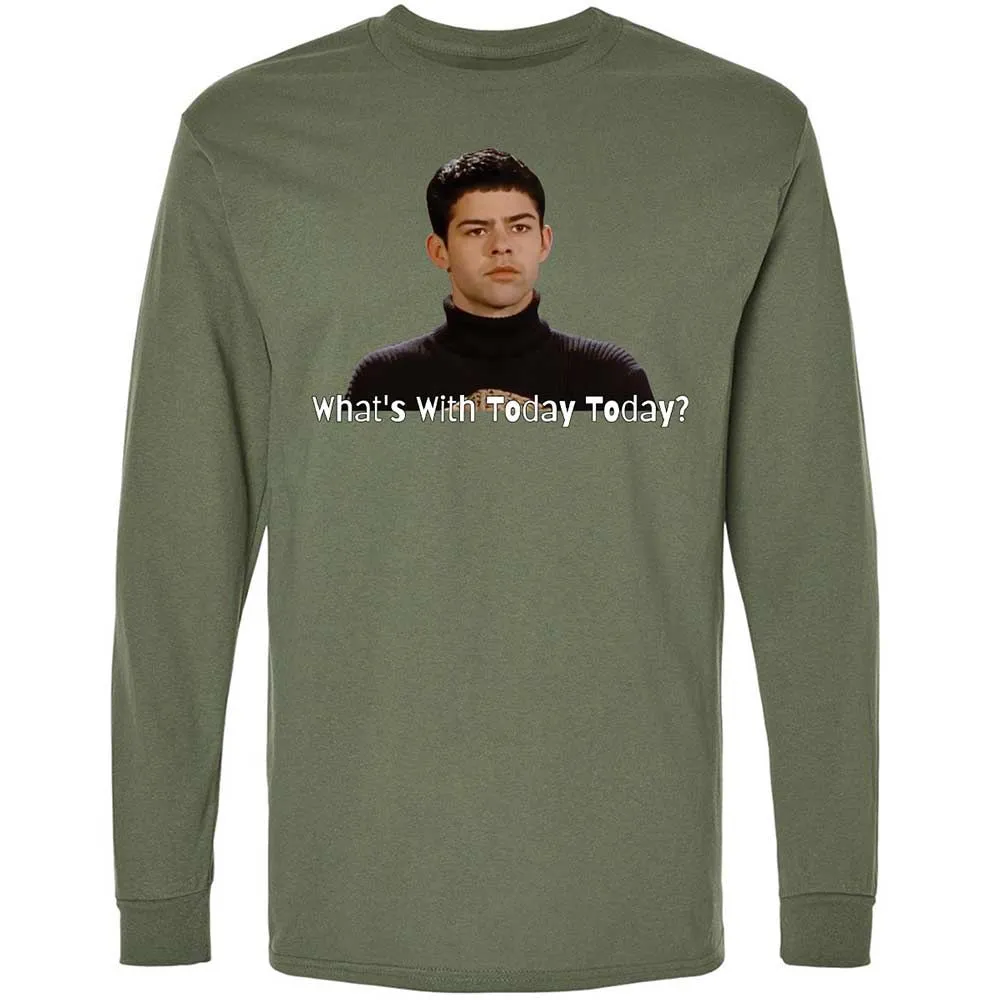Long Sleeve T-Shirt - AQLL1JE7 - Military Green - 9
