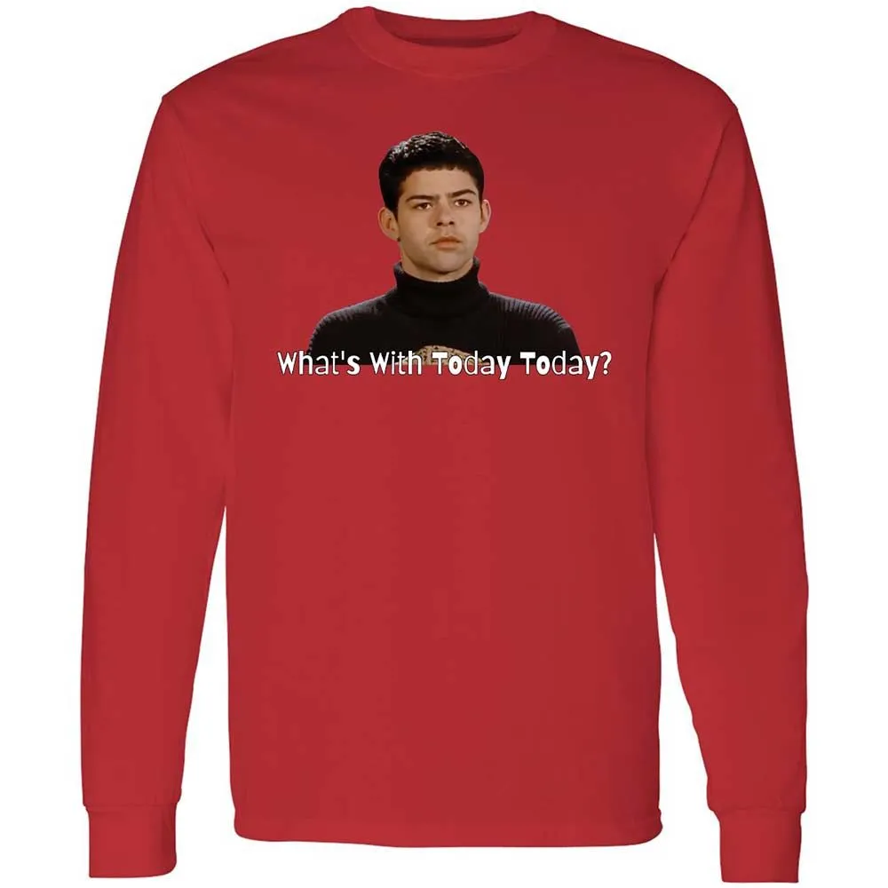 Long Sleeve T-Shirt - AQLL1JE7 - Red - 11