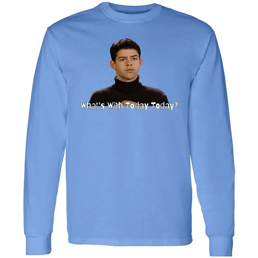 Long Sleeve T-Shirt - AQLL1JE7 - Carolina Blue - 15