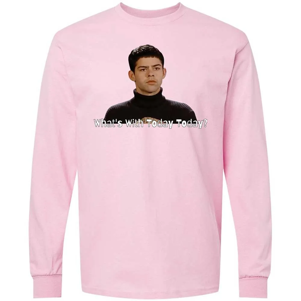 Long Sleeve T-Shirt - AQLL1JE7 - Light Pink - 16