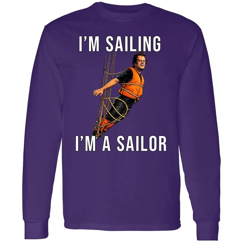 Long Sleeve T-Shirt - BS1R9PVU - Purple - 12