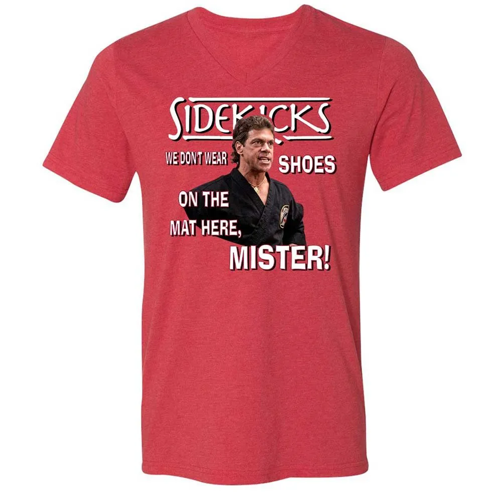 Unisex V-Neck T-Shirt - 8FS5PCCK - Heather Red - 6