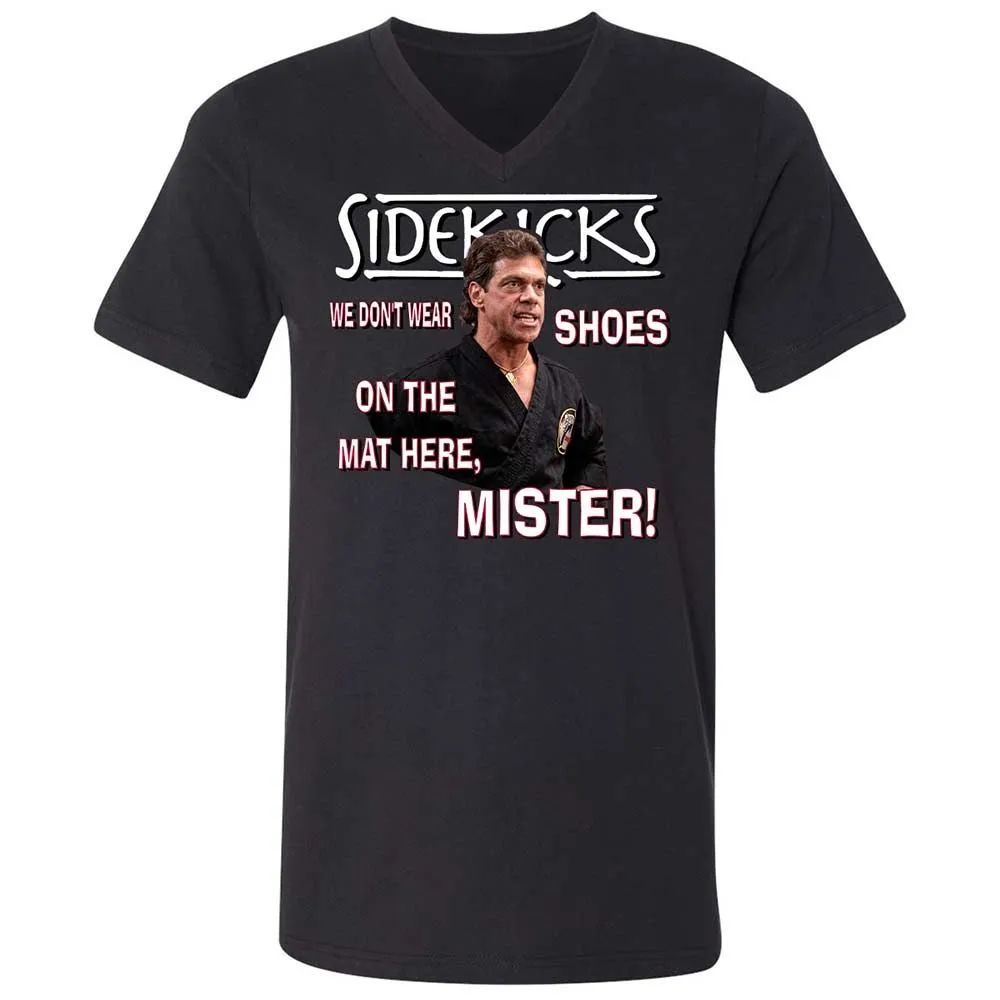 Unisex V-Neck T-Shirt - 8FS5PCCK - Black - 11