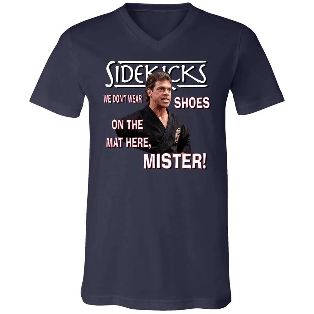 Unisex V-Neck T-Shirt - 8FS5PCCK - Navy - 12