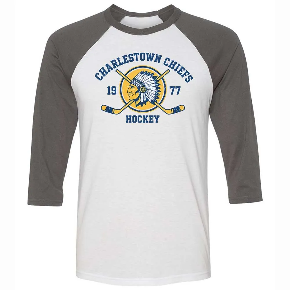 Charlestown Chiefs Hockey - White/Asphalt - 2