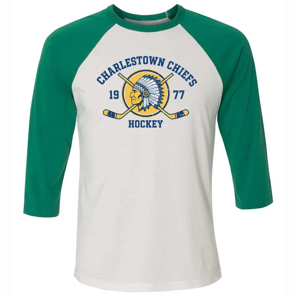 Charlestown Chiefs Hockey - White/Kelly - 6