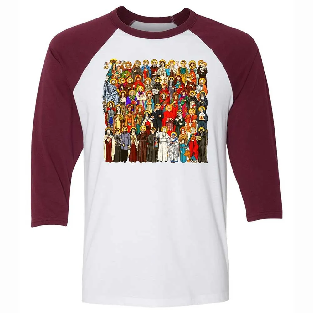 Saints, All saints - White/Maroon - 7