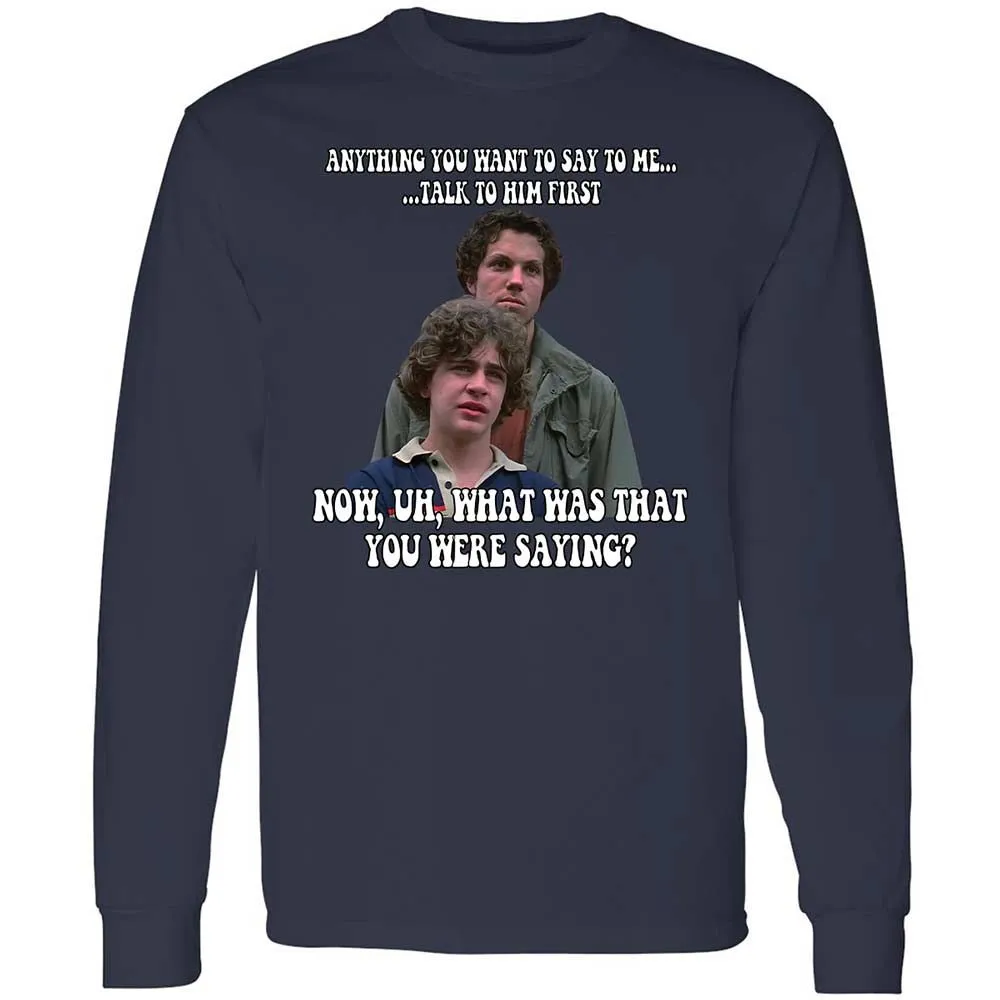 Long Sleeve T-Shirt - TRKG5Y9Z - Navy - 2