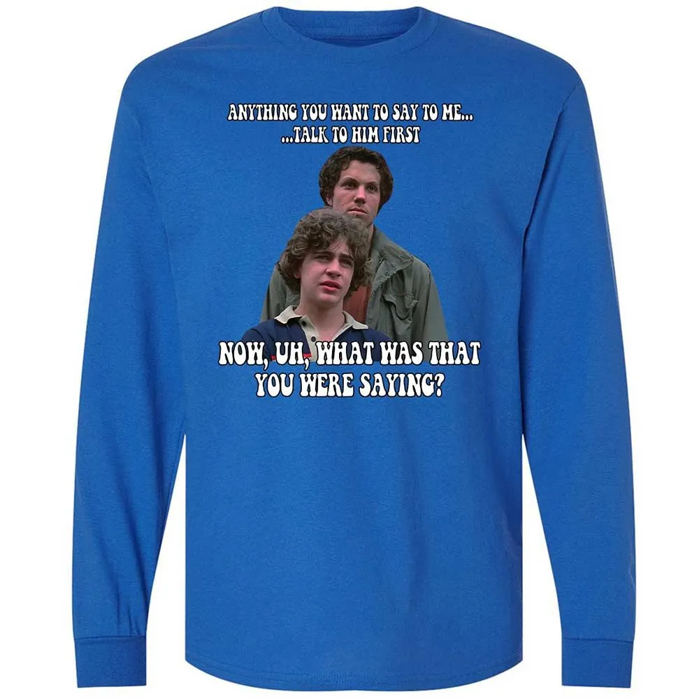 Long Sleeve T-Shirt - TRKG5Y9Z - Royal - 3