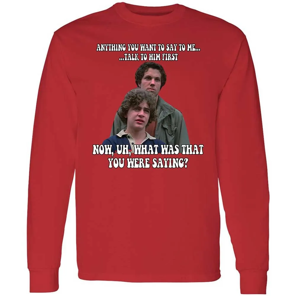 Long Sleeve T-Shirt - TRKG5Y9Z - Red - 11