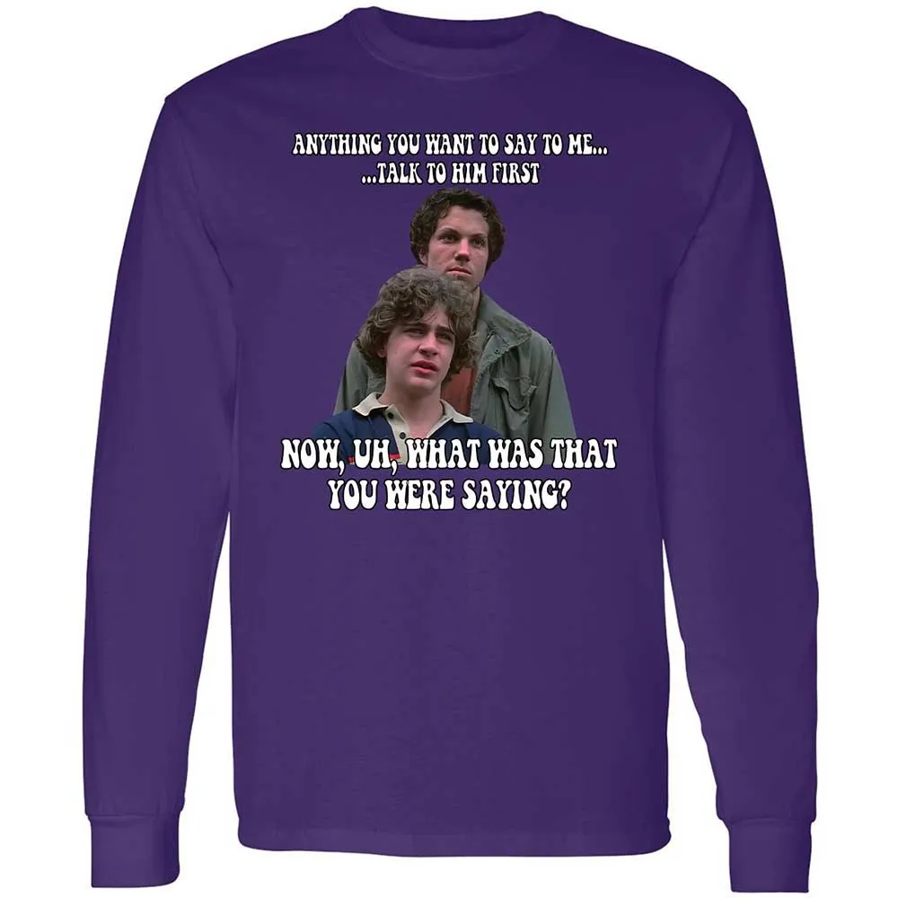Long Sleeve T-Shirt - TRKG5Y9Z - Purple - 12