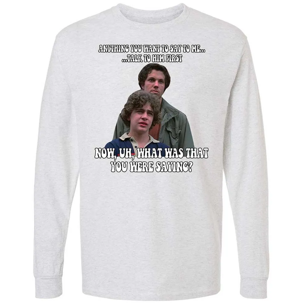 Long Sleeve T-Shirt - TRKG5Y9Z - Ash - 14