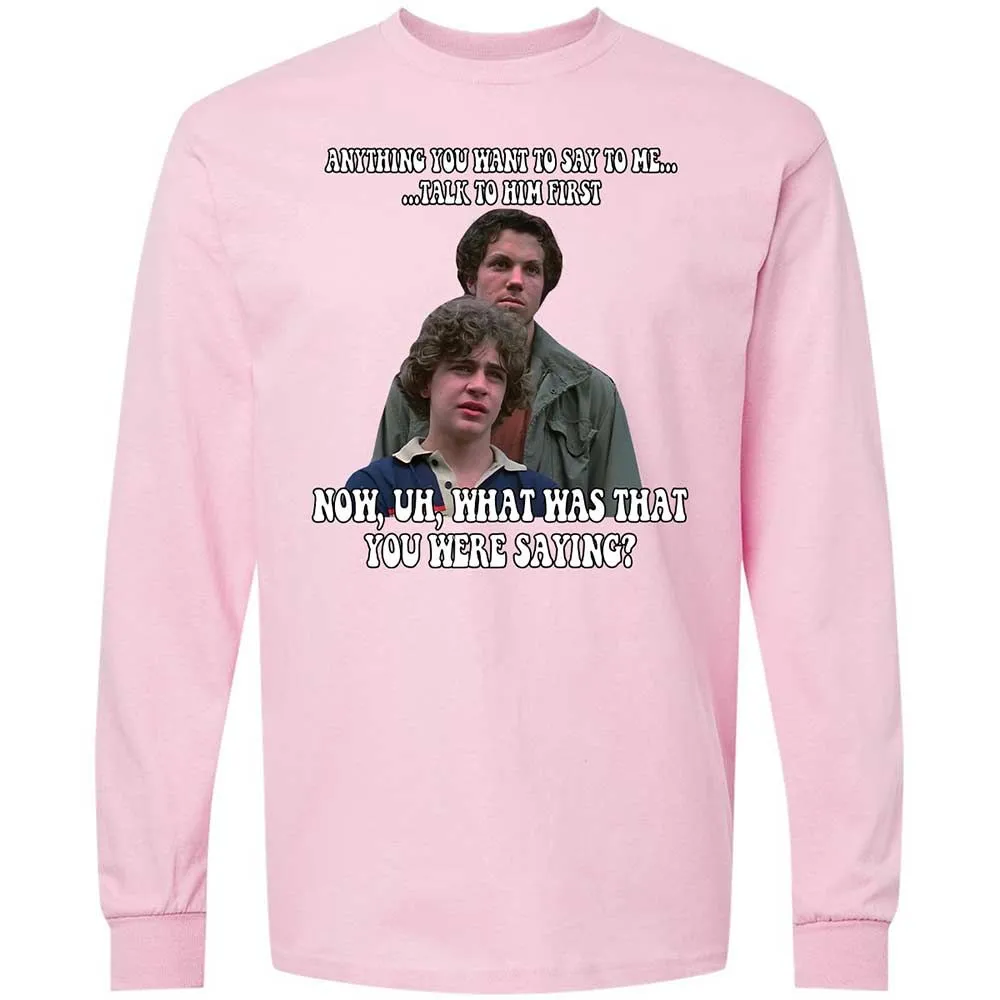 Long Sleeve T-Shirt - TRKG5Y9Z - Light Pink - 16