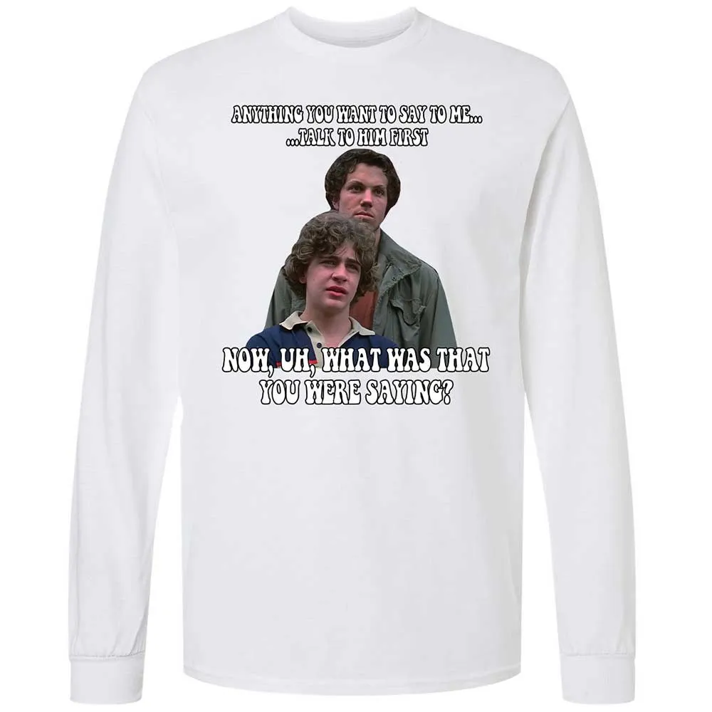 Long Sleeve T-Shirt - TRKG5Y9Z - White - 17