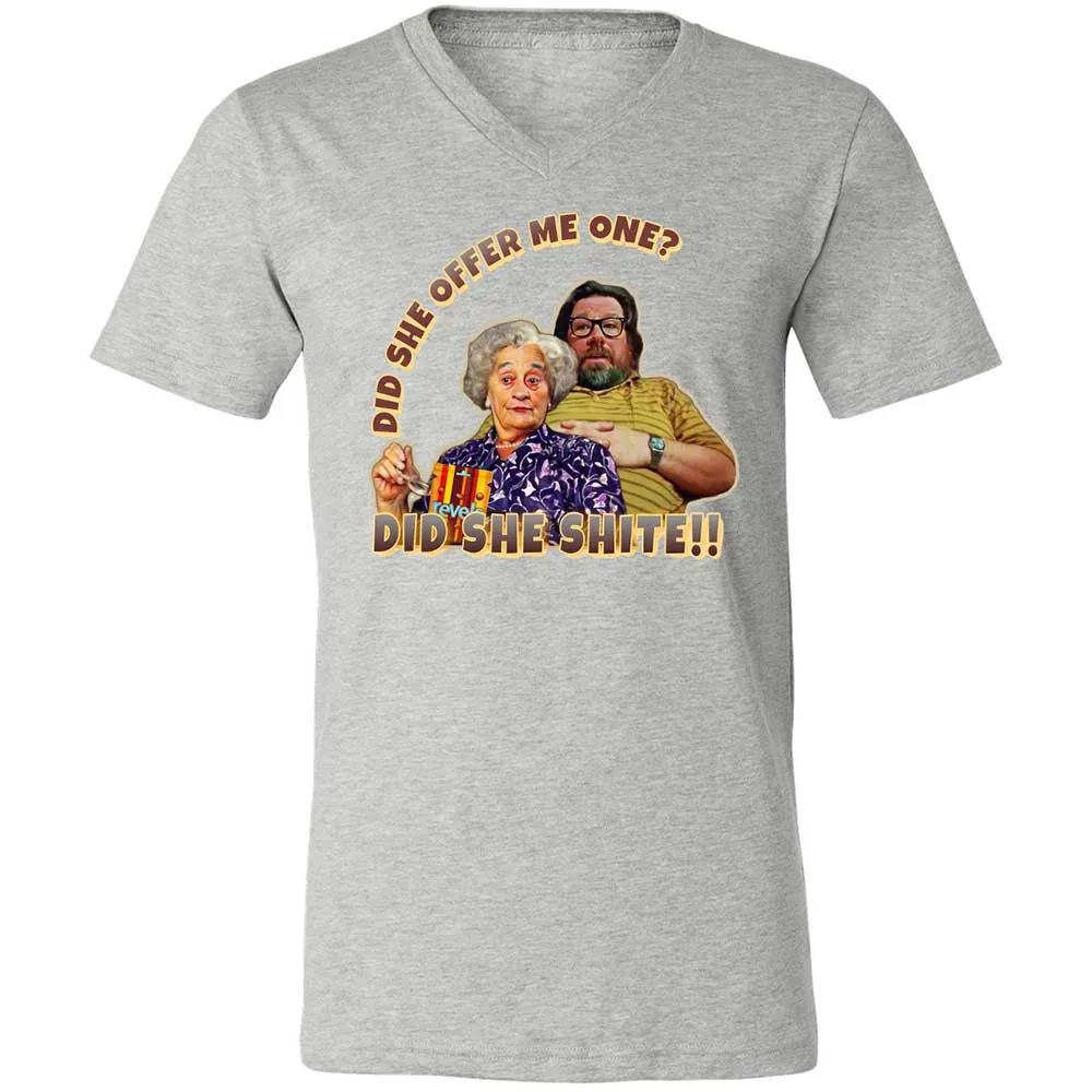 Unisex V-Neck T-Shirt - 5ELJMM3V - Athletic Heather - 2