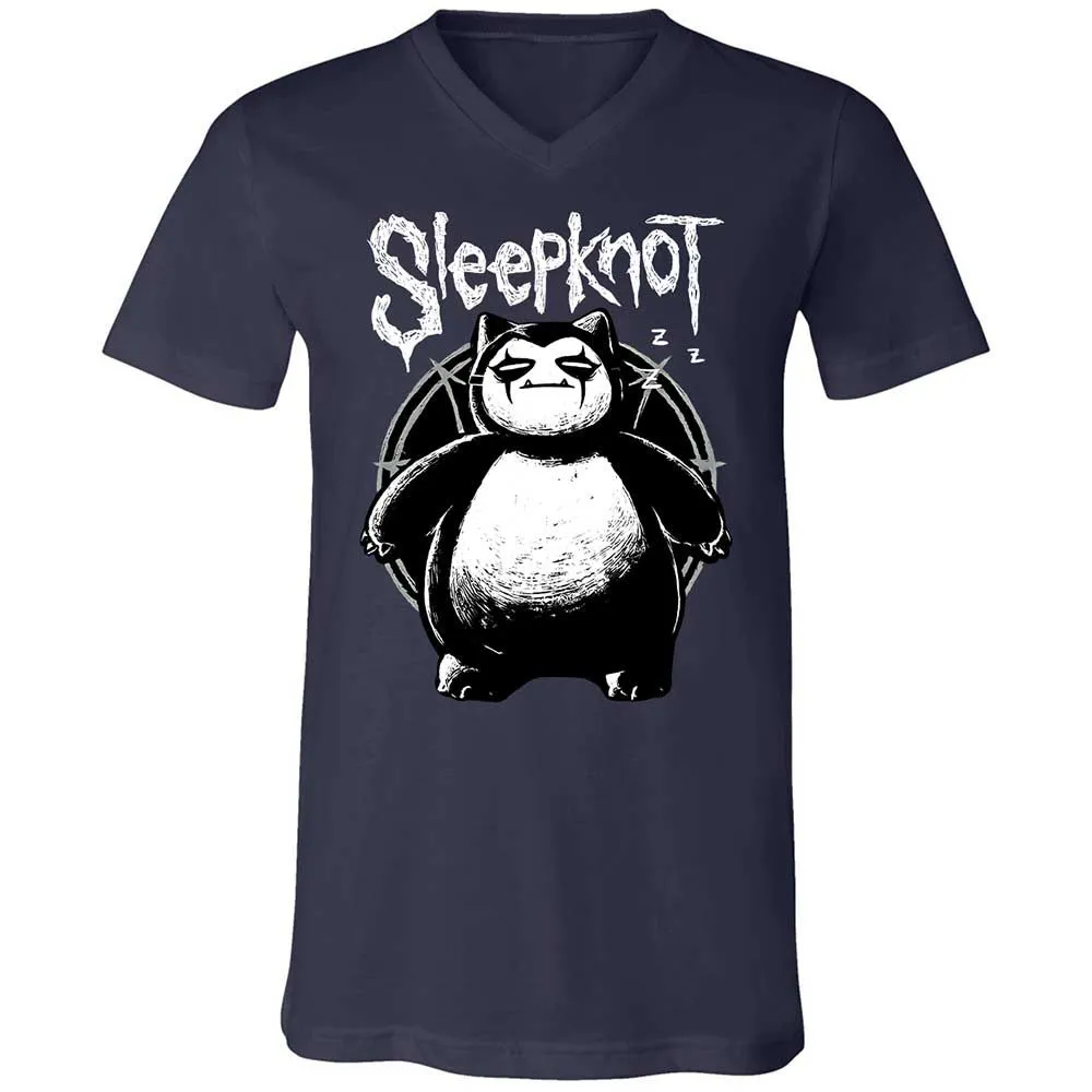 Unisex V-Neck T-Shirt - GTAAJ3J8 - Navy - 2