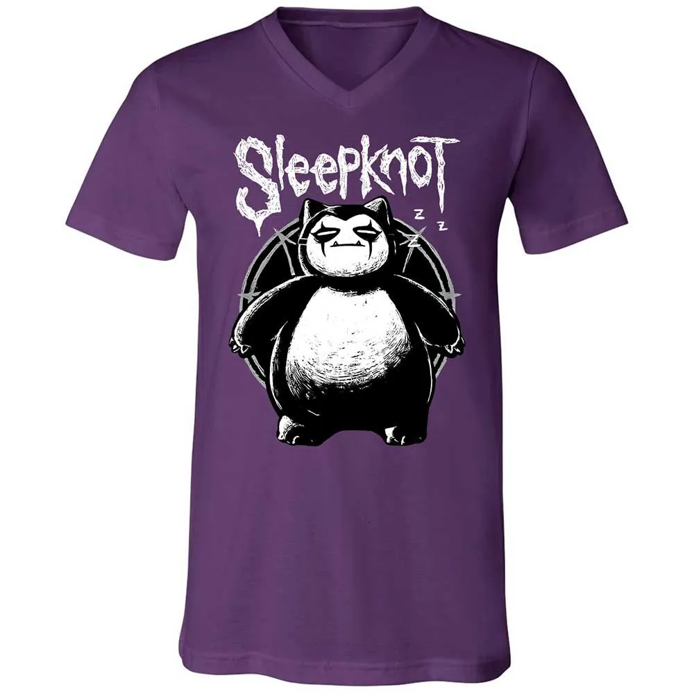 Unisex V-Neck T-Shirt - GTAAJ3J8 - Team Purple - 10