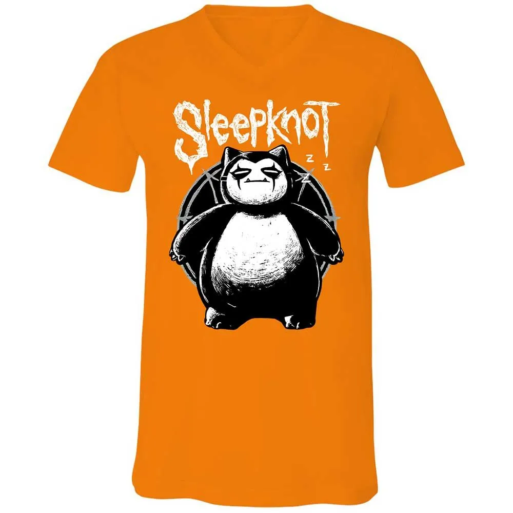 Unisex V-Neck T-Shirt - GTAAJ3J8 - Orange - 12