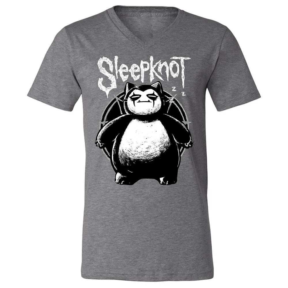 Unisex V-Neck T-Shirt - GTAAJ3J8 - Deep Heather - 14
