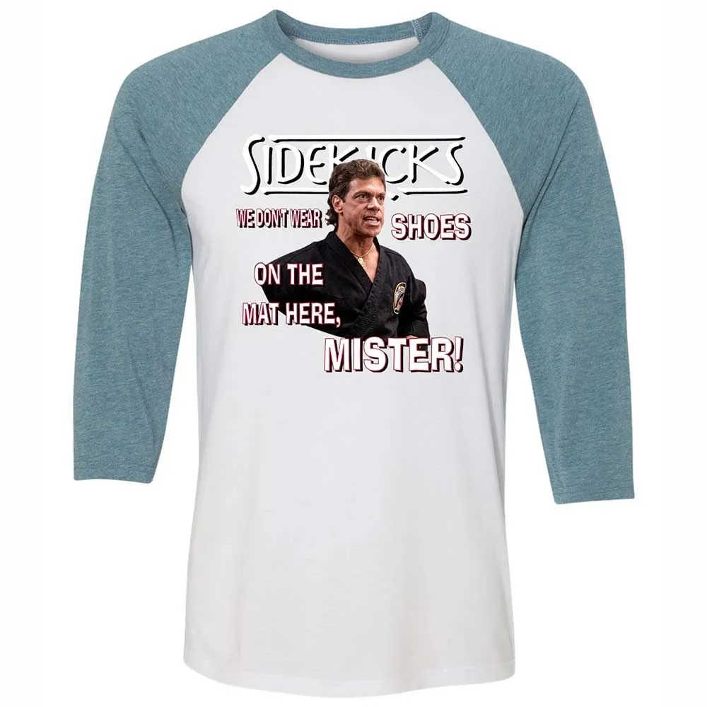 Unisex 3/4 Baseball Tee - XUGM5BJK - White/Denim - 3
