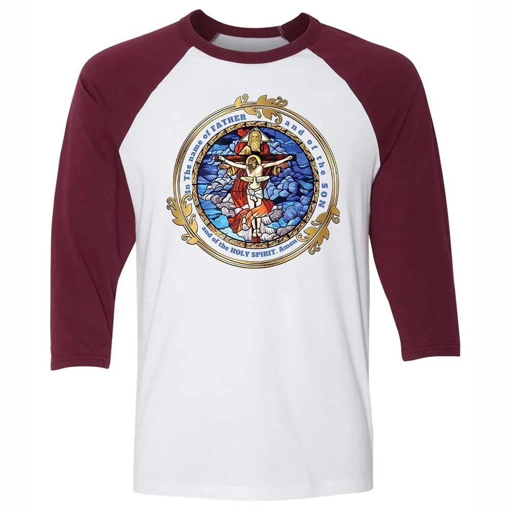 The Holy Trinity - White/Maroon - 7