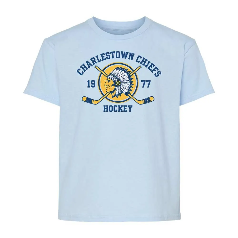 Charlestown Chiefs Hockey - Light Blue - 3