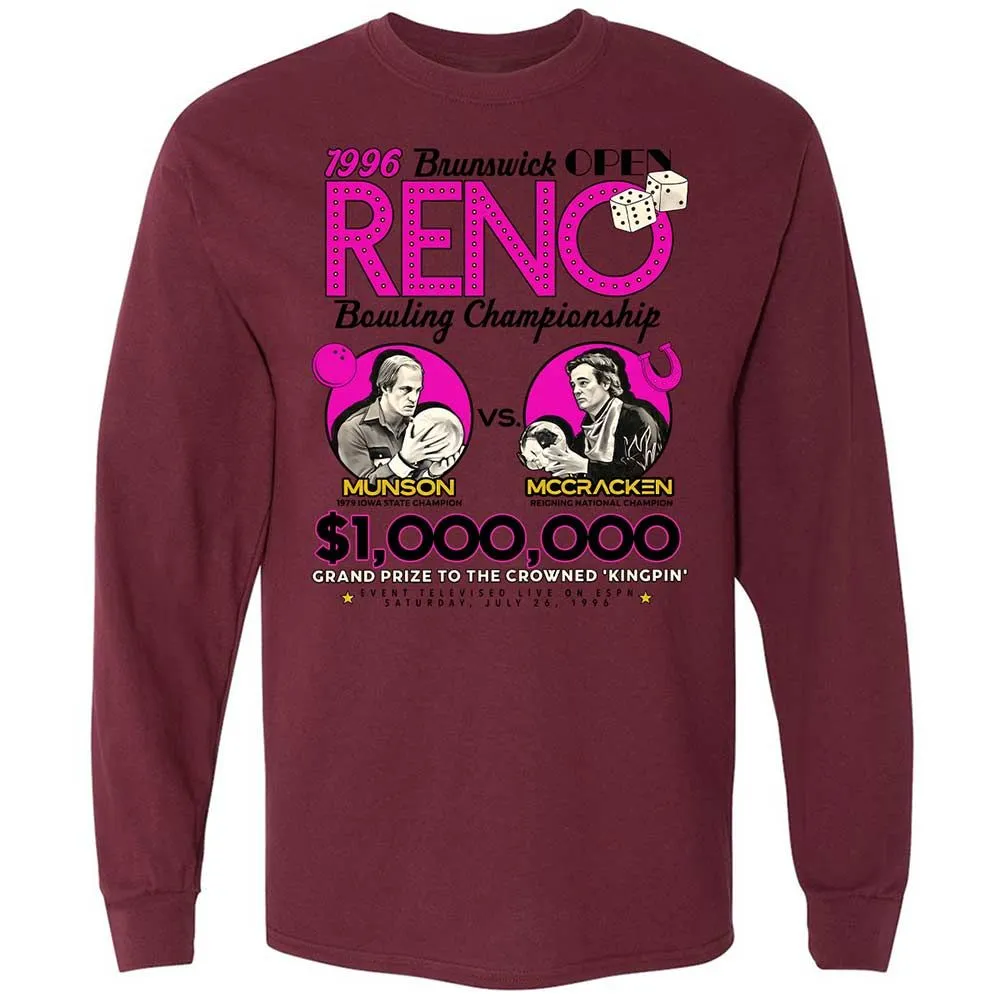 Long Sleeve T-Shirt - UGN78BYC - Maroon - 16