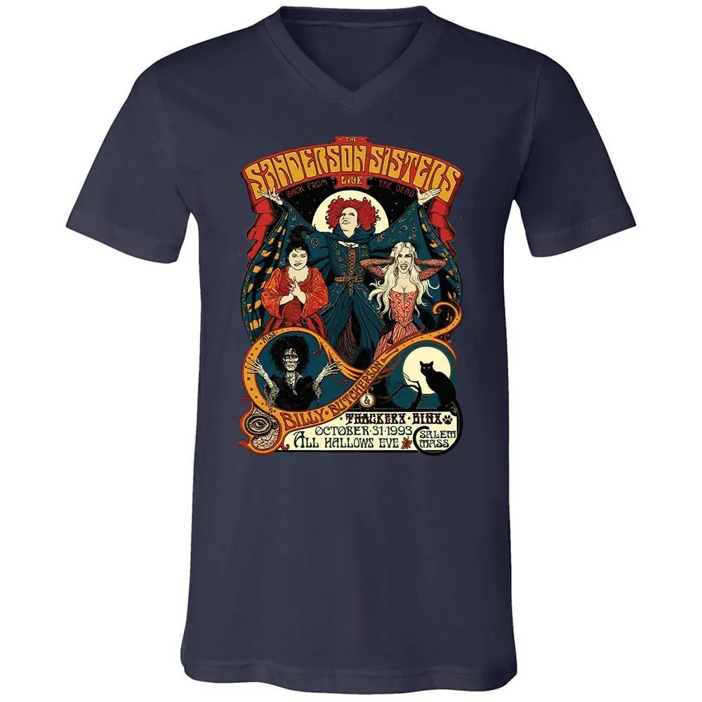 Unisex V-Neck T-Shirt - PWE938TY - Navy - 2