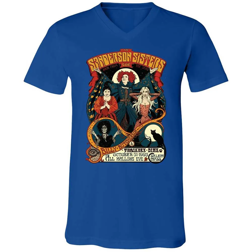 Unisex V-Neck T-Shirt - PWE938TY - True Royal - 4