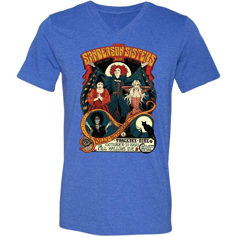 Unisex V-Neck T-Shirt - PWE938TY - Heather True Royal - 5