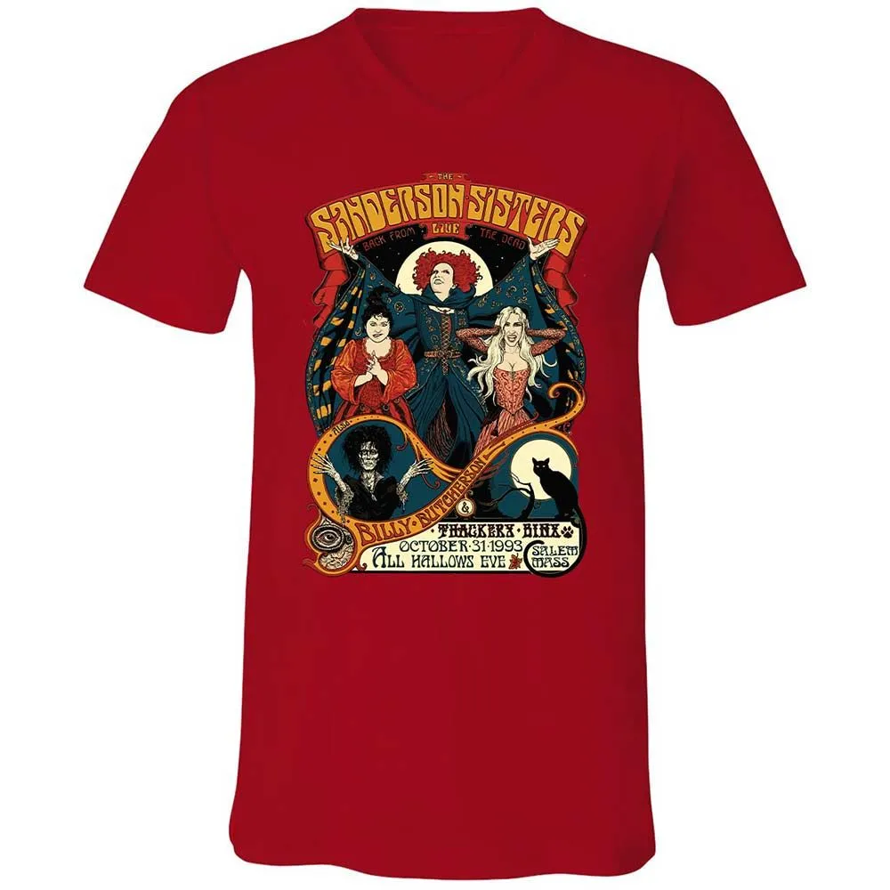 Unisex V-Neck T-Shirt - PWE938TY - Red - 6