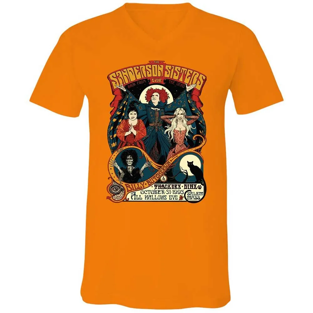 Unisex V-Neck T-Shirt - PWE938TY - Orange - 12
