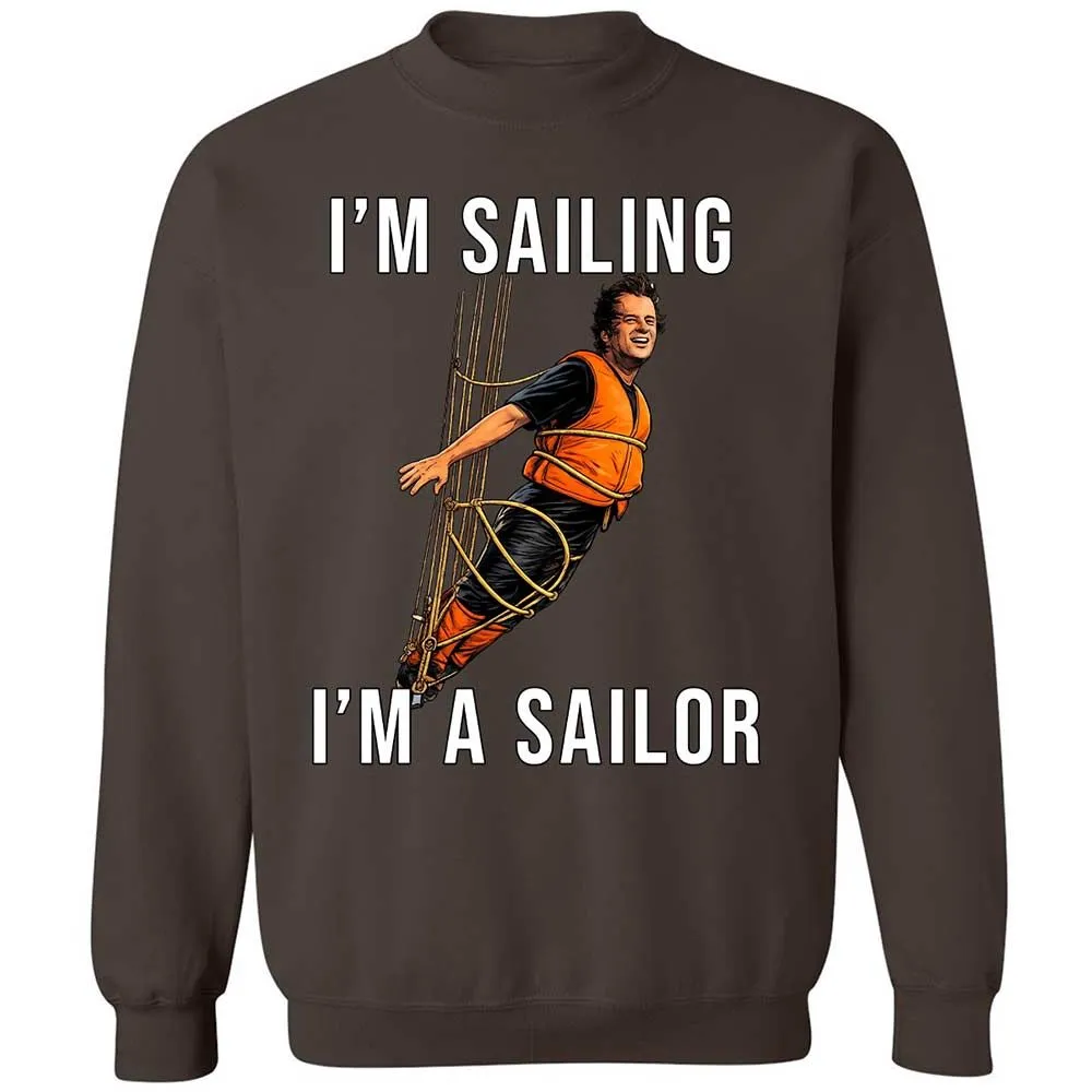 Classic Unisex Sweatshirt - WVETCZR6 - Dark Chocolate - 4