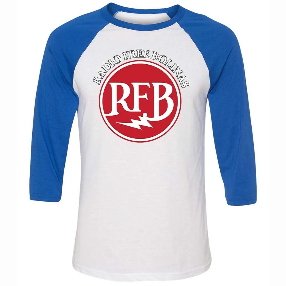 Unisex 3/4 Baseball Tee - NC93QLDX - White/True Royal - 10
