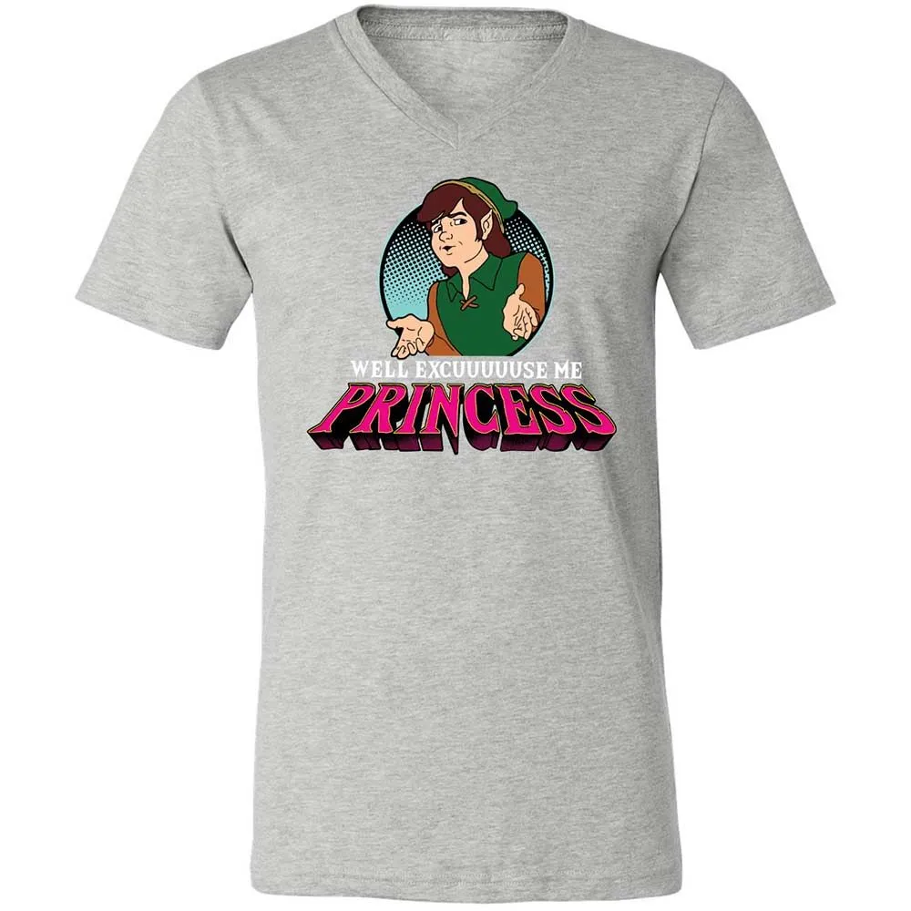 Unisex V-Neck T-Shirt - JKRLQ53Z - Athletic Heather - 15