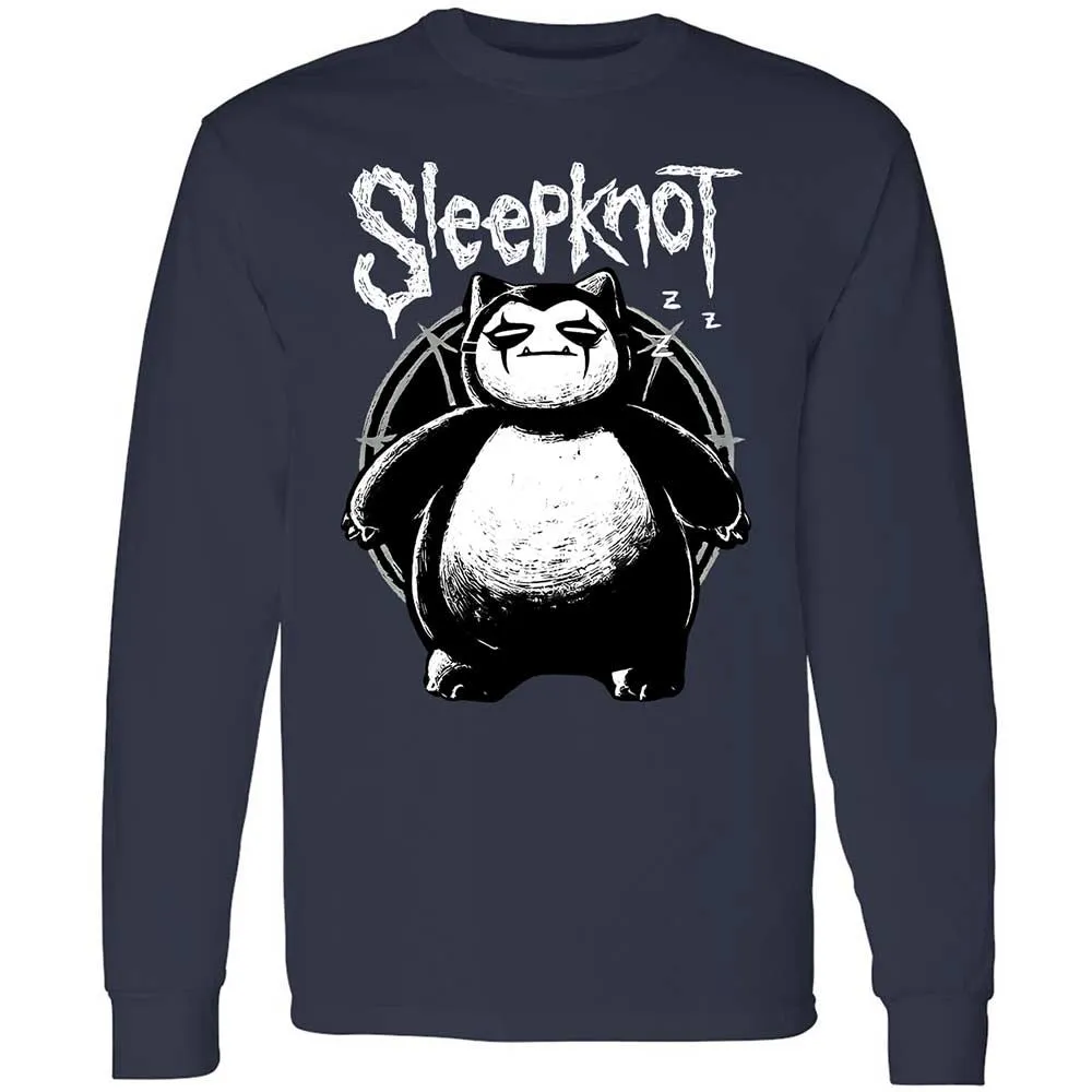Long Sleeve T-Shirt - 5HW84QQG - Navy - 2