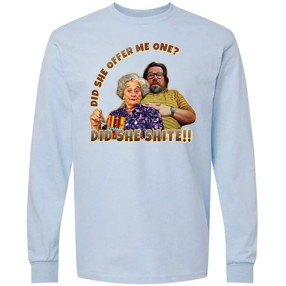 Long Sleeve T-Shirt - 1E3EXNDV - Light Blue - 4