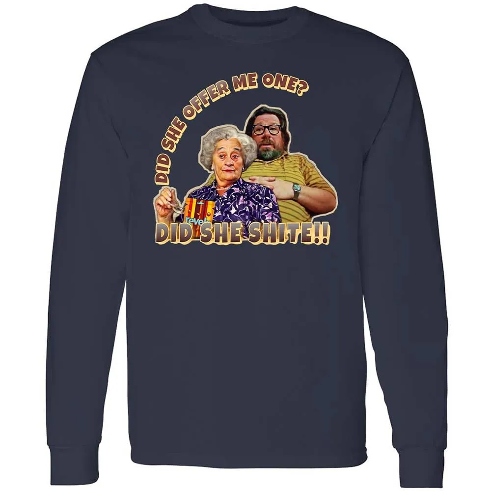 Long Sleeve T-Shirt - 1E3EXNDV - Navy - 13