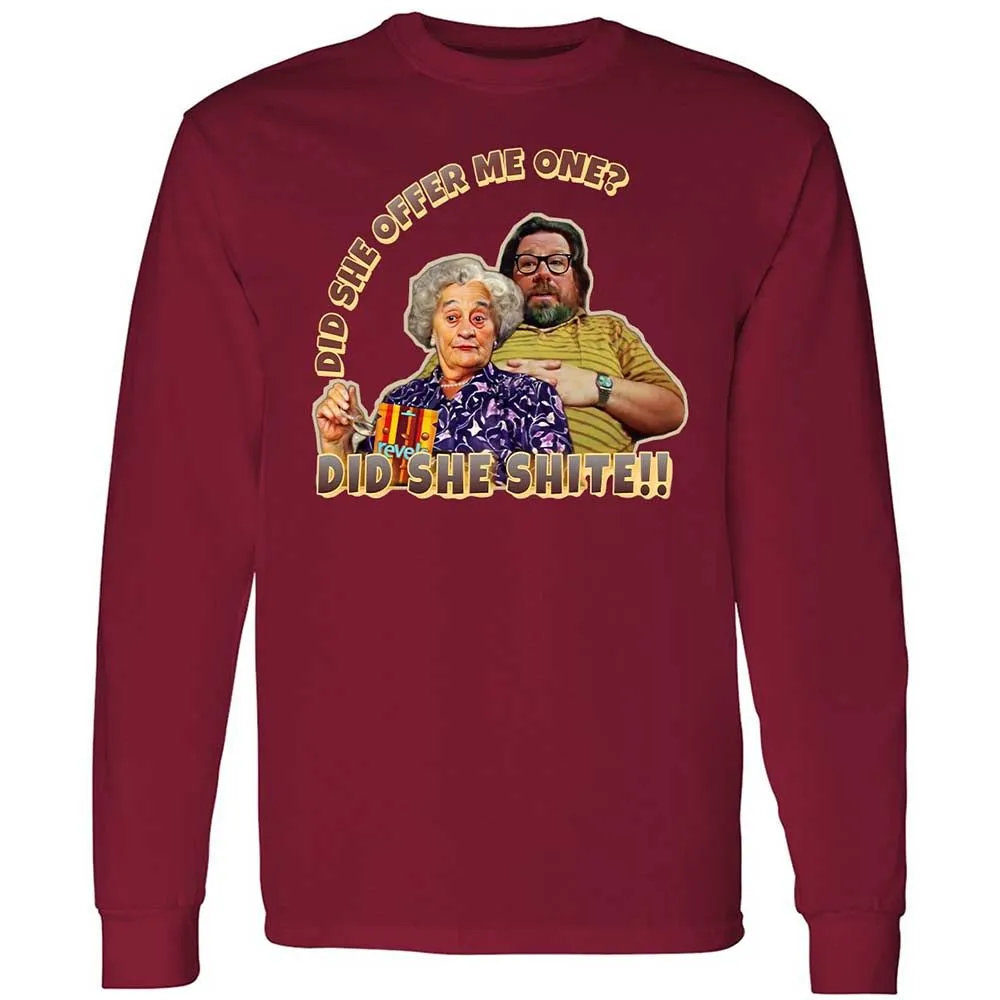 Long Sleeve T-Shirt - 1E3EXNDV - Cardinal Red - 17