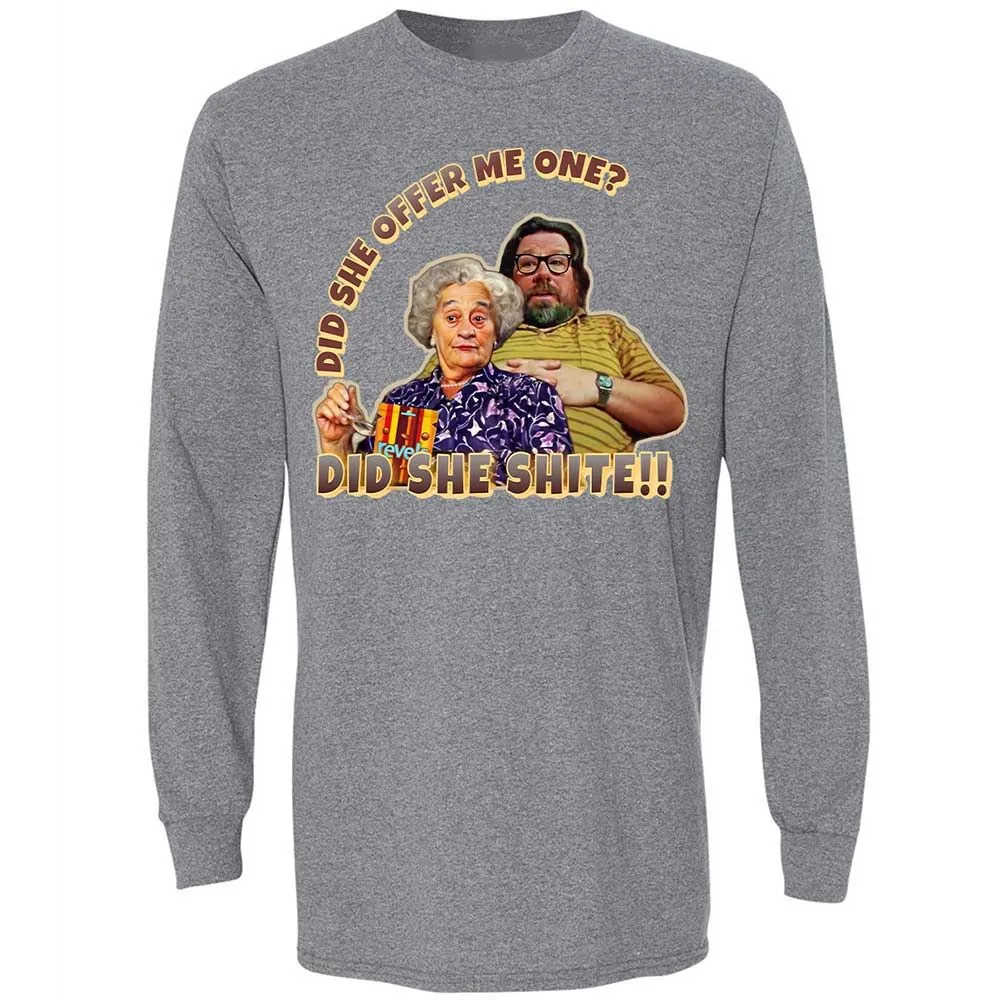 Long Sleeve T-Shirt - 1E3EXNDV - Graphite Heather - 18