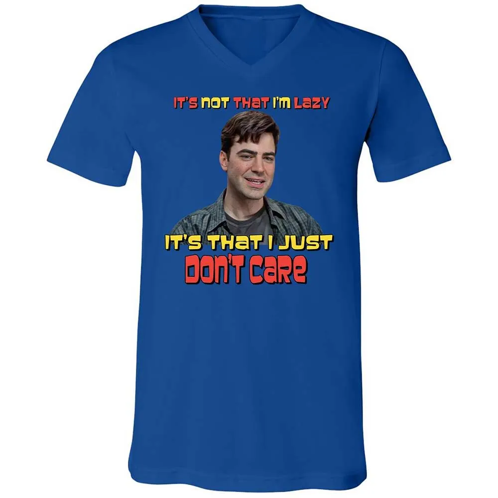 Unisex V-Neck T-Shirt - DPS1MUUZ - True Royal - 4