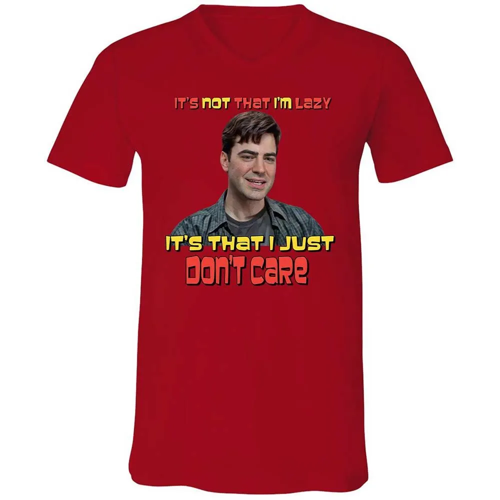Unisex V-Neck T-Shirt - DPS1MUUZ - Red - 6