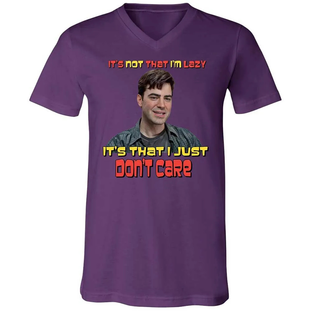 Unisex V-Neck T-Shirt - DPS1MUUZ - Team Purple - 10