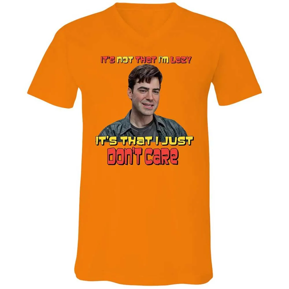 Unisex V-Neck T-Shirt - DPS1MUUZ - Orange - 12