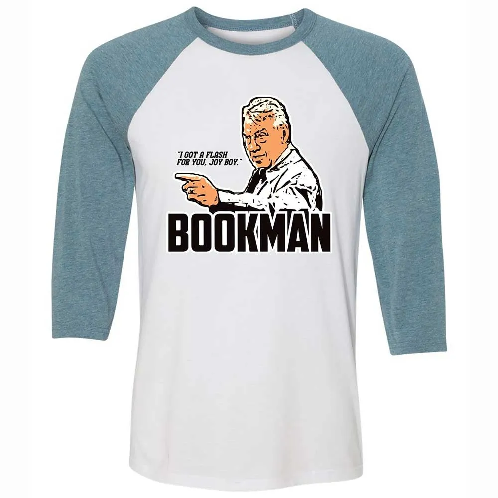 Unisex 3/4 Baseball Tee - NJ8NCLKF - White/Denim - 3