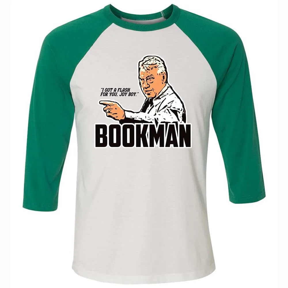 Unisex 3/4 Baseball Tee - NJ8NCLKF - White/Kelly - 6