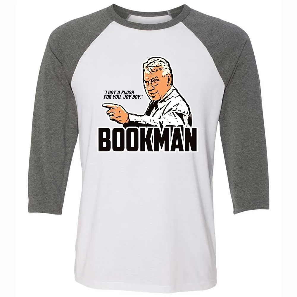 Unisex 3/4 Baseball Tee - NJ8NCLKF - White/Deep Heather - 11