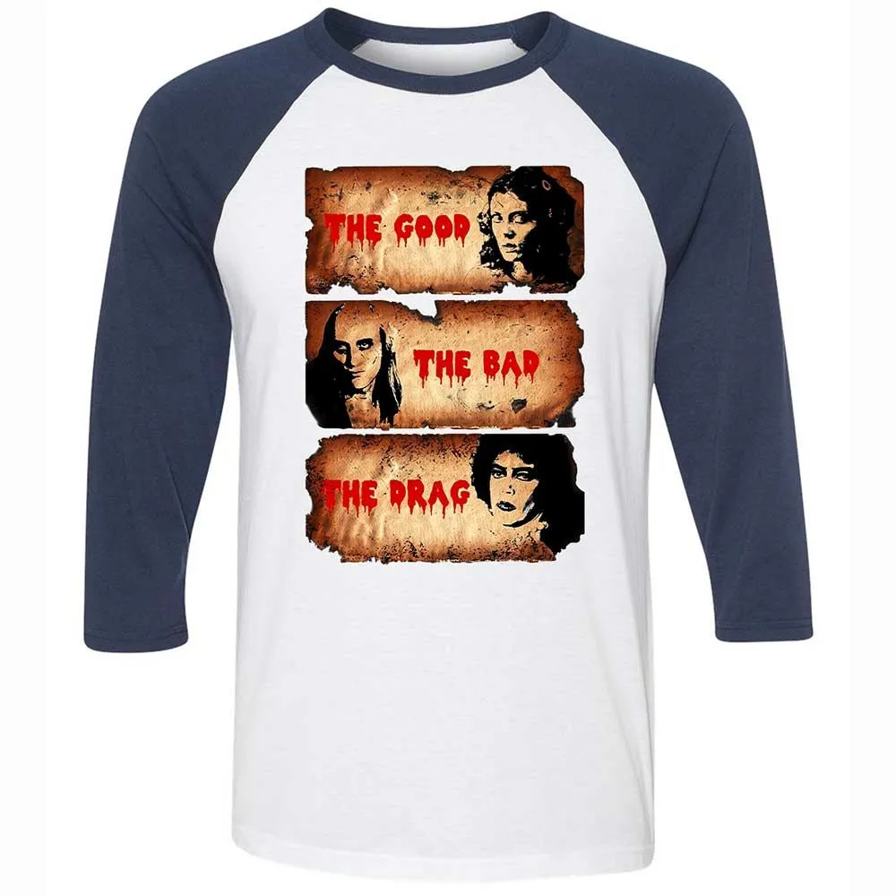 The Good, The Bad, The Drag - White/Navy - 8
